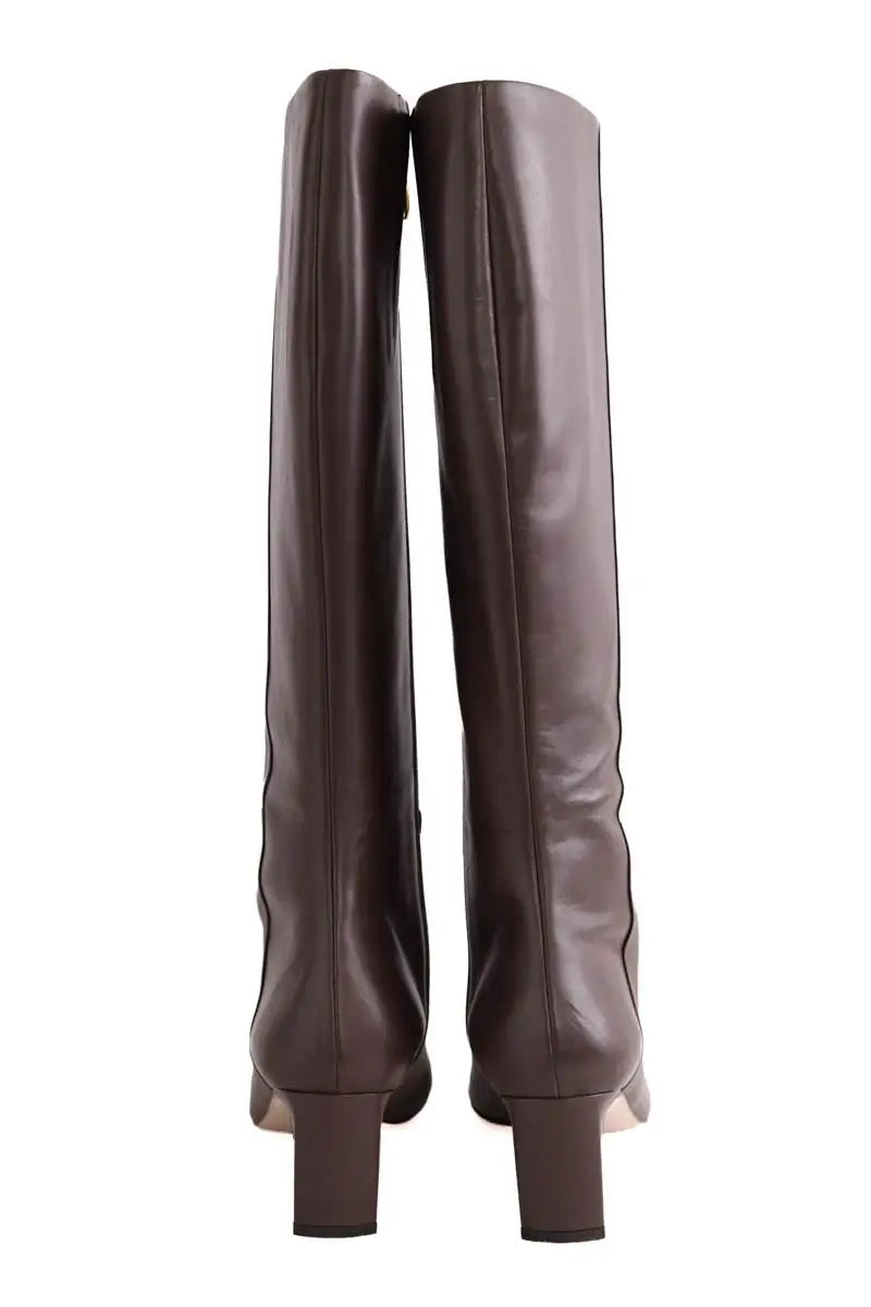 Bottes LK Bennett Margarite Marron en Cuir