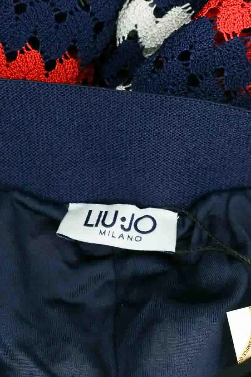Pantalon Liu Jo Bleu en Coton