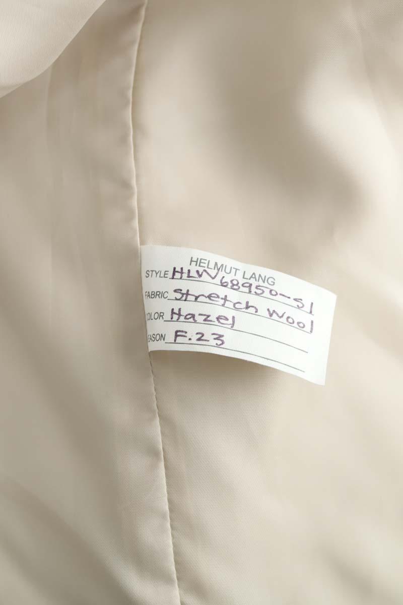 Blazers Helmut Lang  Beige
