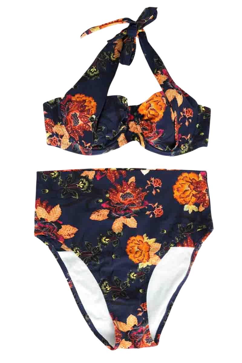 Deux pièces Pain De Sucre  Multicolore