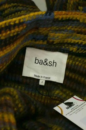 Manteau Ba&Sh Multicolore en Laine