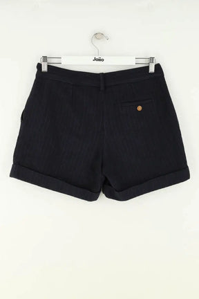 Mini short Maje Bleu en Laine