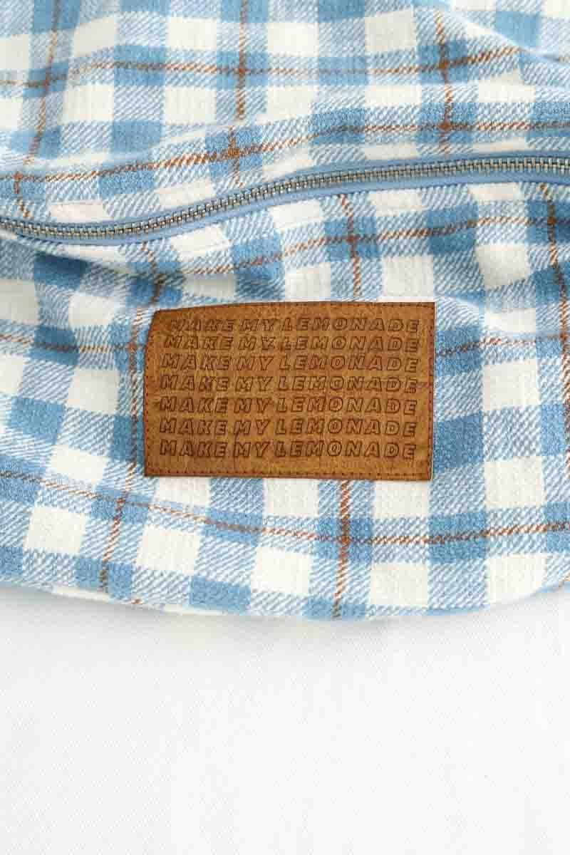 Sac banane Make My Lemonade  Bleu