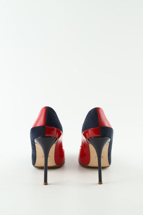 Talons Carolina Herrera  Rouge