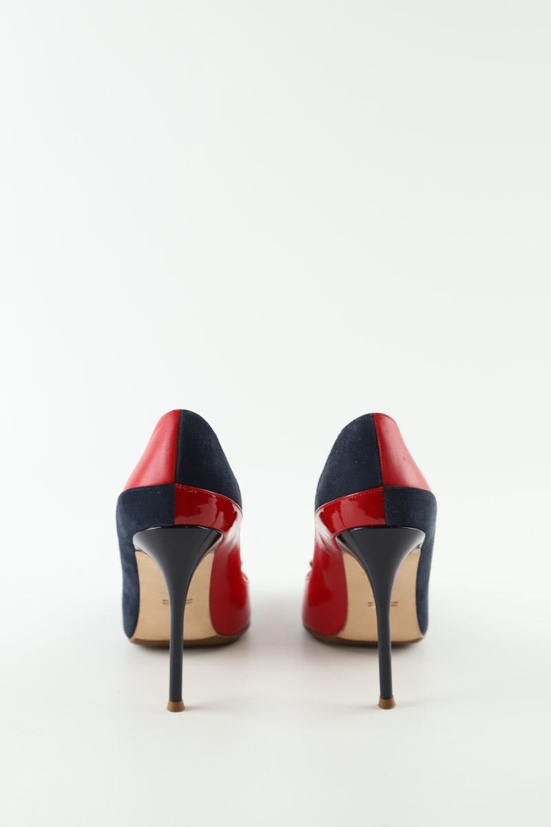 Talons Carolina Herrera  Rouge