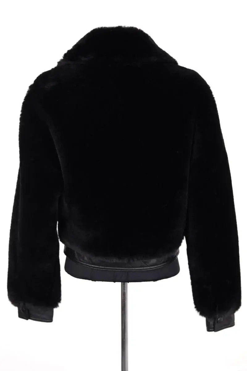 Veste Sandro Noir en Cuir