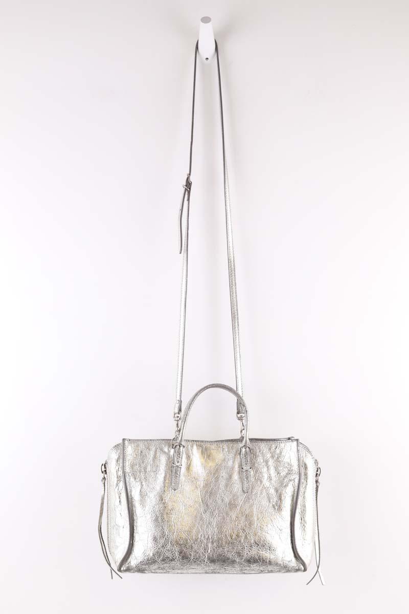 Sacs à bandoulière Balenciaga Papier Argent