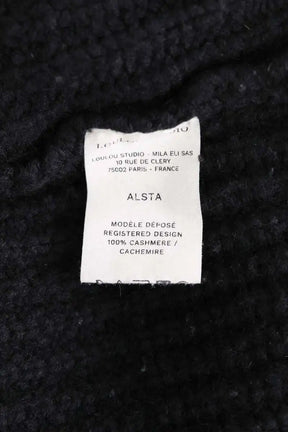 Cardigan Loulou Studio Noir en Cachemire