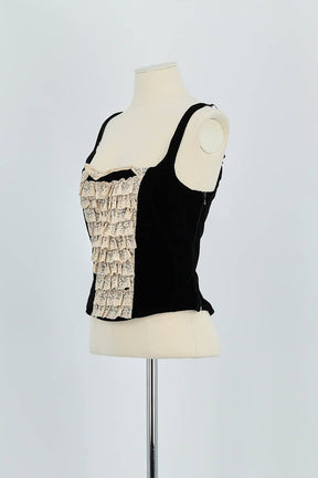 Tops sans manche Valentino  Noir