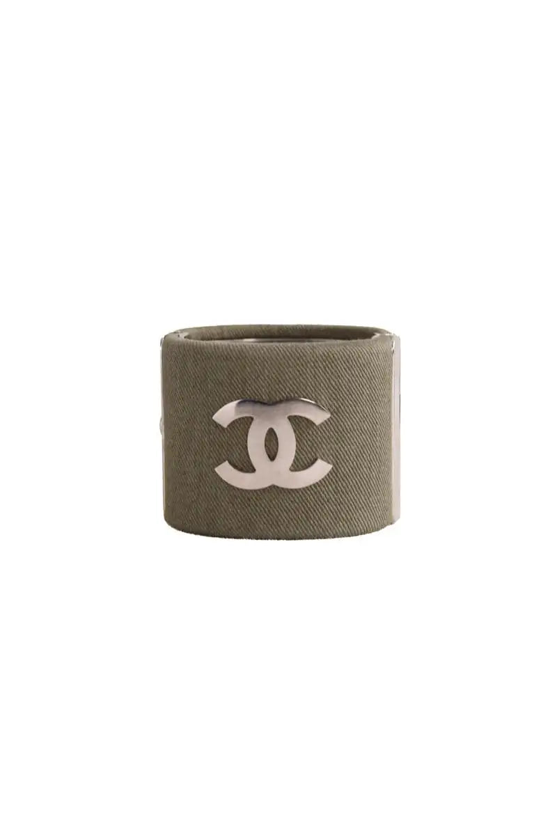 Bracelet Chanel Kaki en Acier