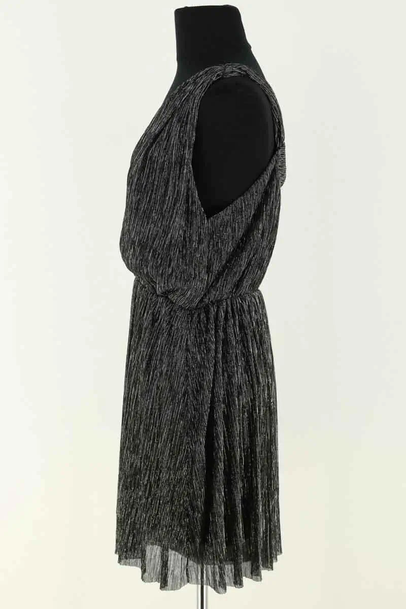 Robe Maje Argent en Viscose