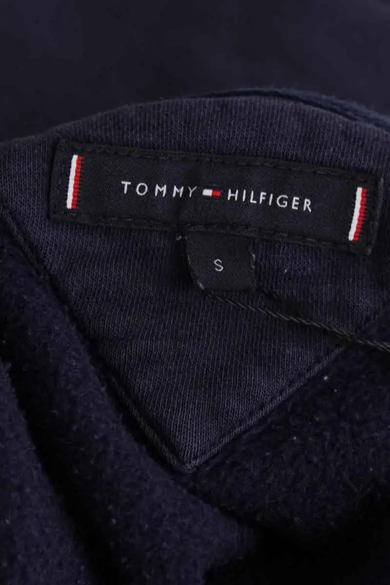 Sweatshirt Tommy Hilfiger Marine en Coton