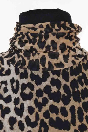 Top Ganni Beige en Synthétique