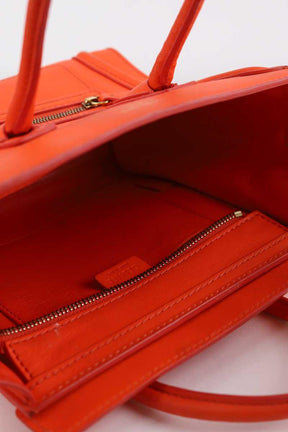 Bandoulière Celine Luggage Phantom Orange