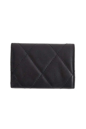 Porte-monnaie Balenciaga Touch Mini Wallet  Noir en Cuir