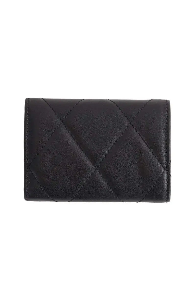 Porte-monnaie Balenciaga Touch Mini Wallet  Noir en Cuir