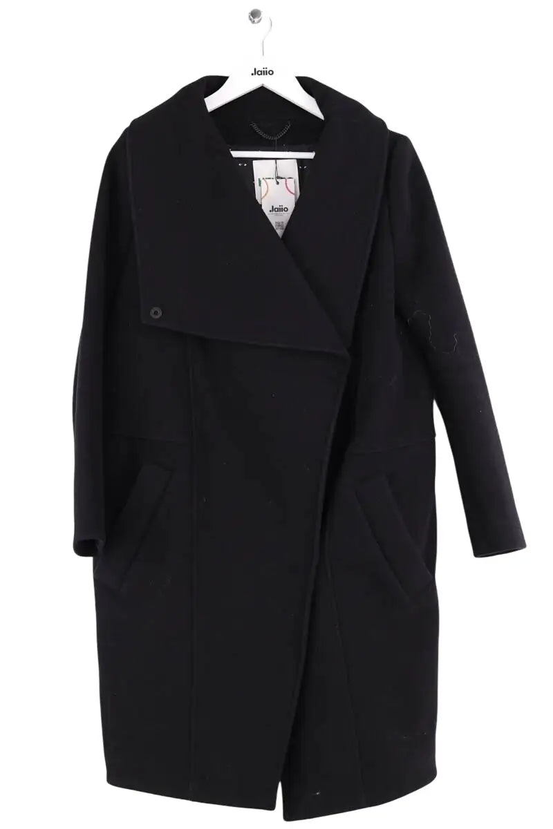 Manteau Kenzo Noir en Laine, taille M - Seconde Main