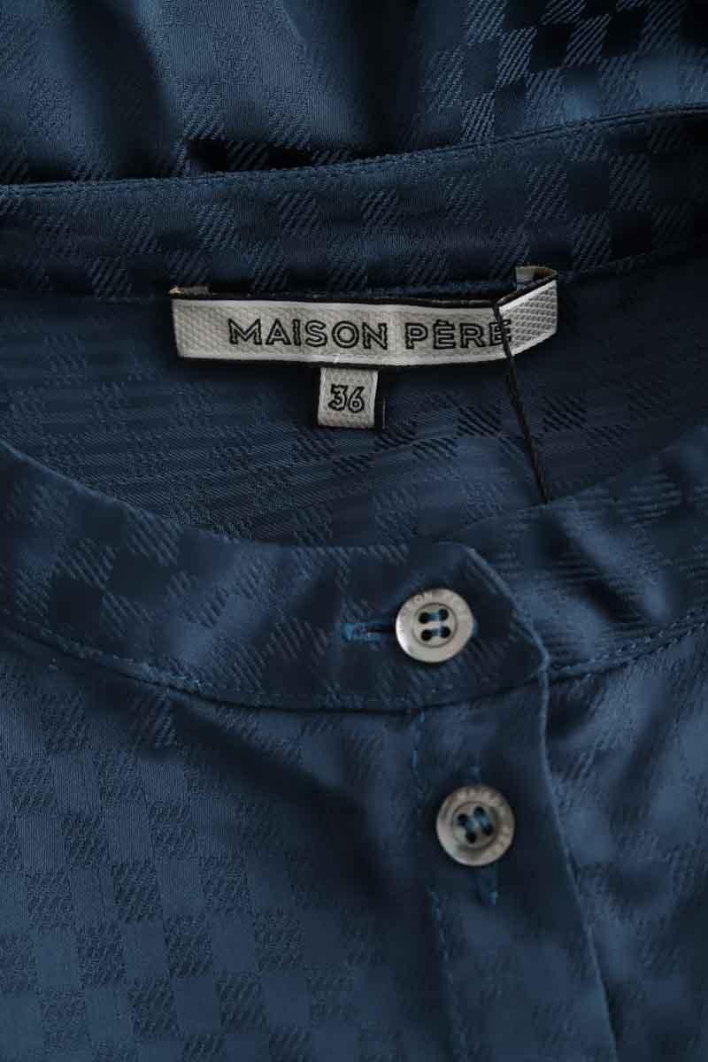 Chemises Maison Père  Bleu