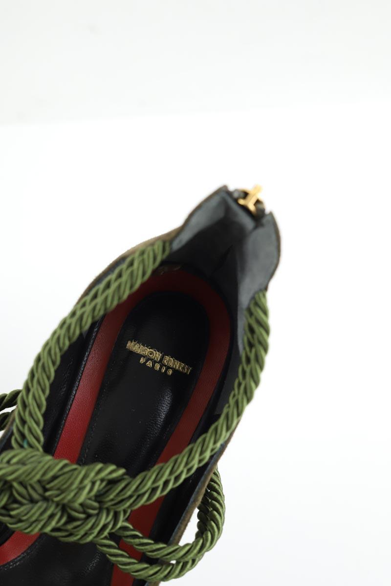 Ballerines Maison Ernest  Kaki