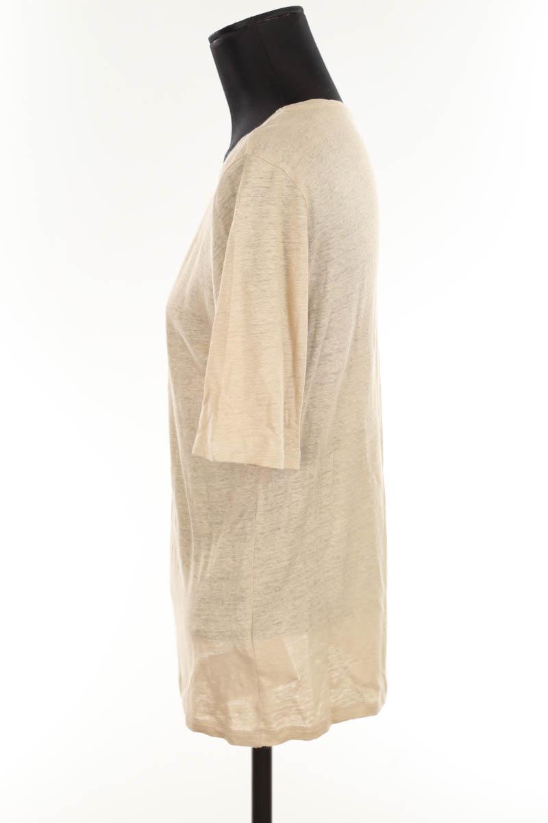 T-shirts Majestic Filatures  Beige