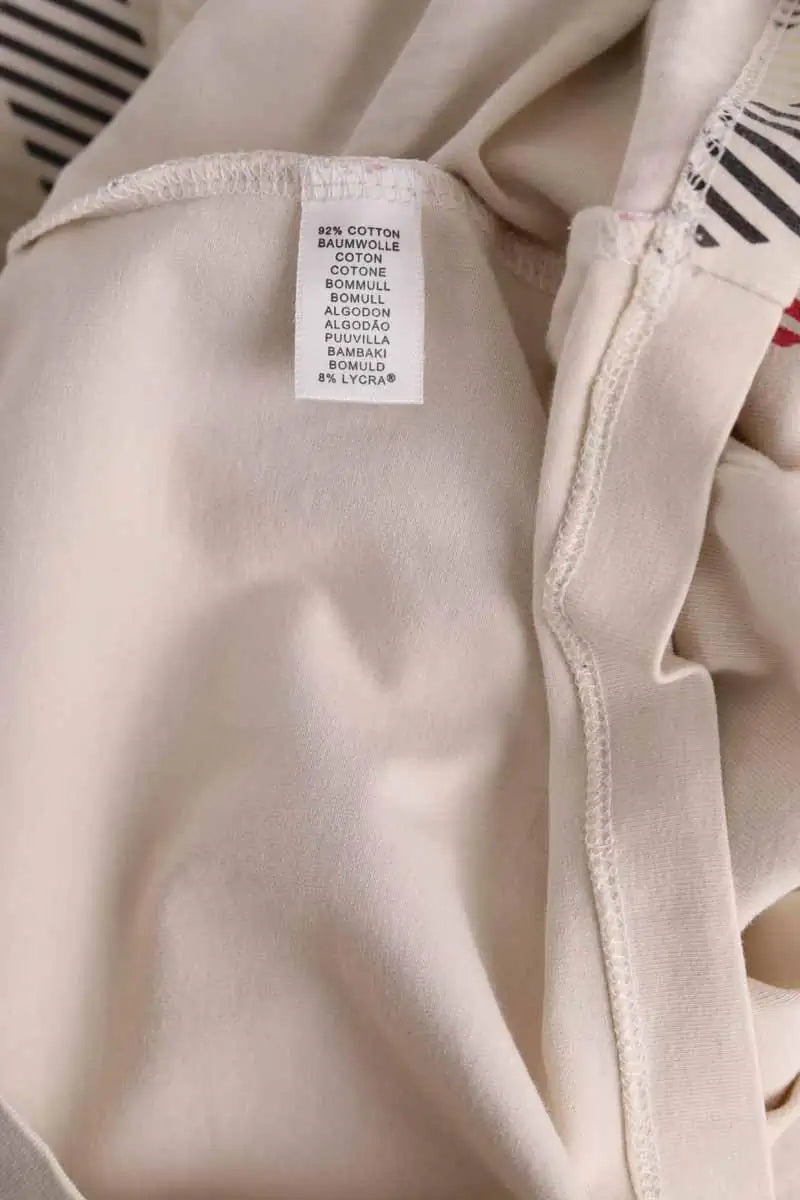 T-shirt Burberry Beige en Viscose