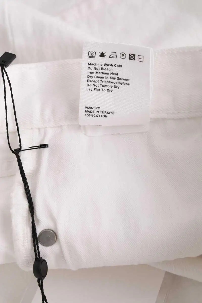 Mini jupe WARDROBE.NYC Blanc en Coton