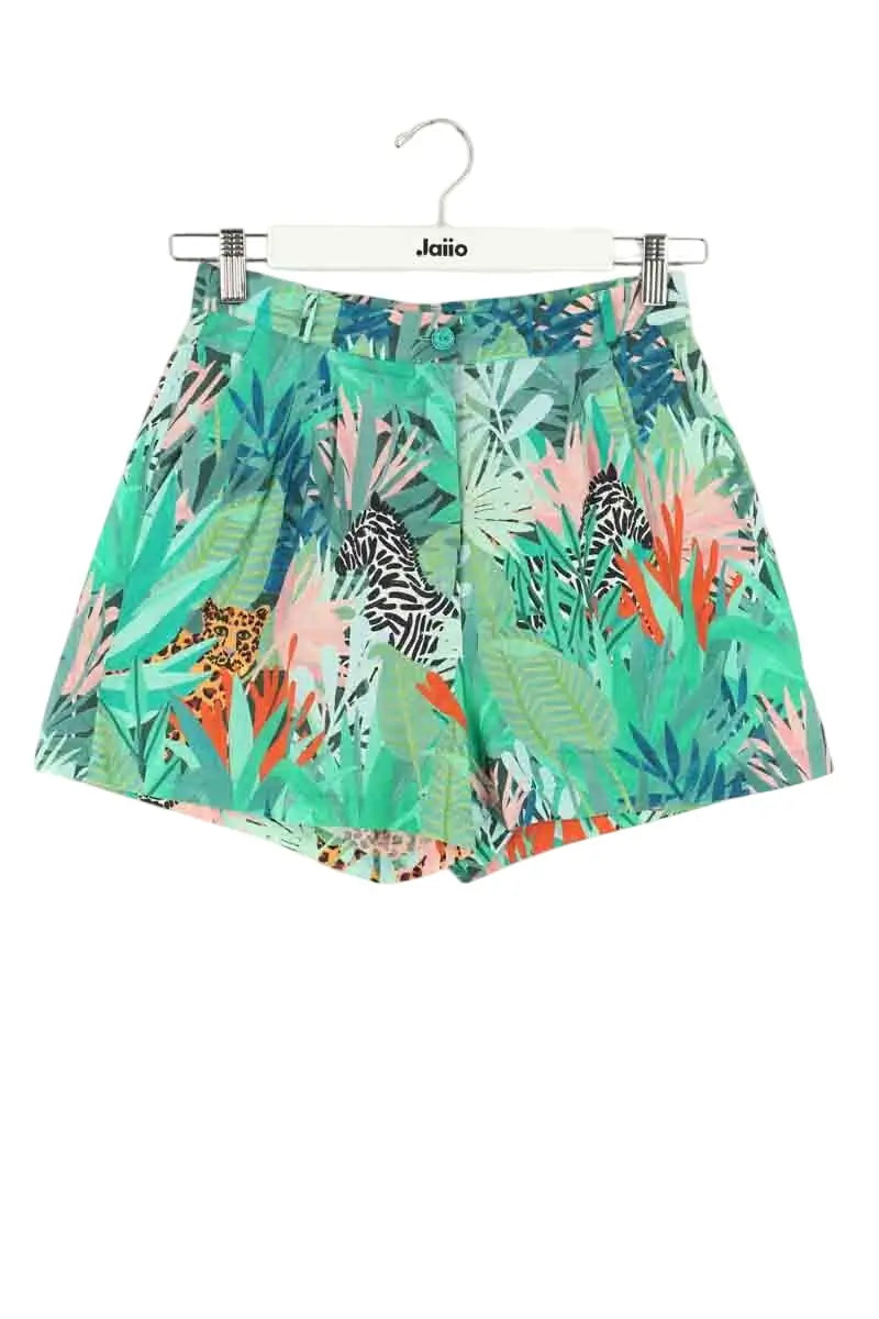 Mini short Des Petits Hauts Vert en Coton, taille XS - Seconde Main
