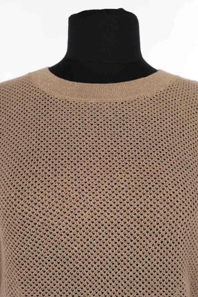 Pull Michael Kors Camel en Synthétique