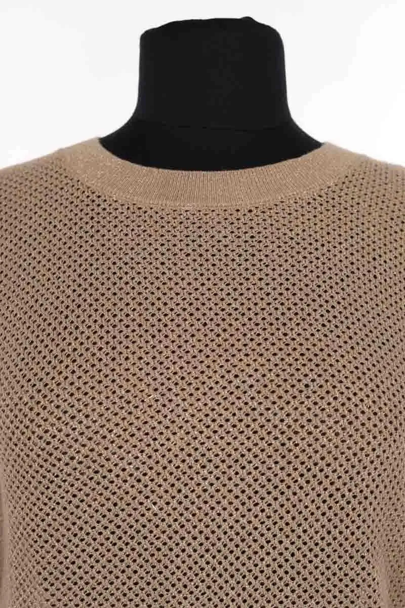 Pull Michael Kors Camel en Synthétique