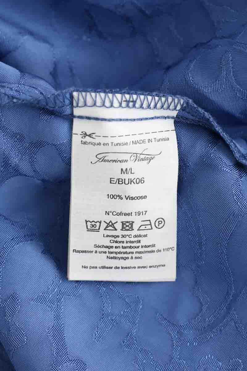 Chemise American Vintage  Bleu