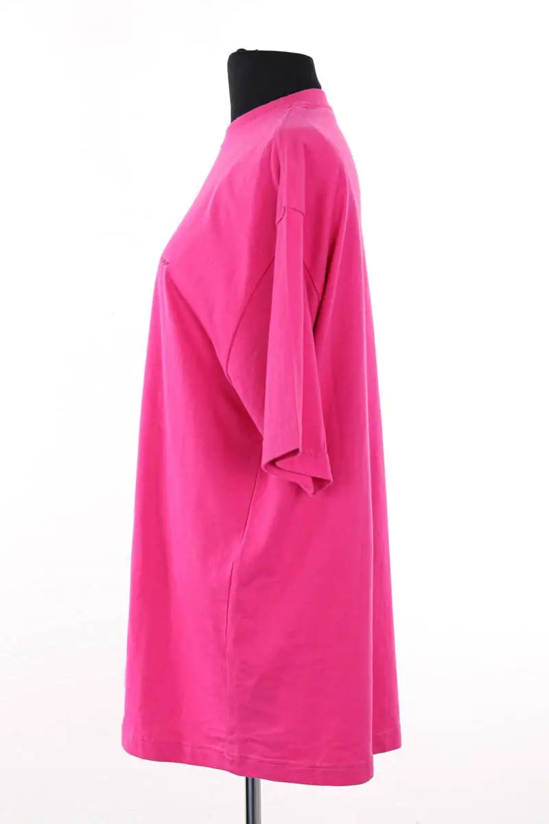 T-shirt Balenciaga Rose en Coton