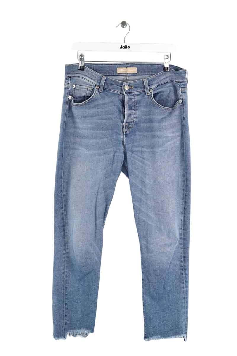Slim 7 For All Mankind  Bleu