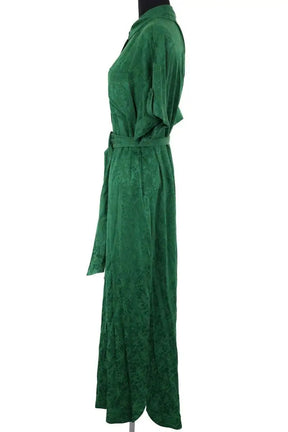 Robe Sézane Vert en Viscose