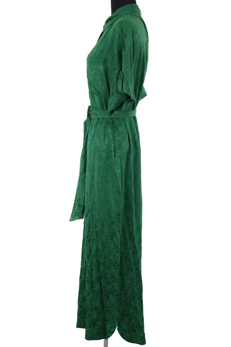 Robe Sézane Vert en Viscose