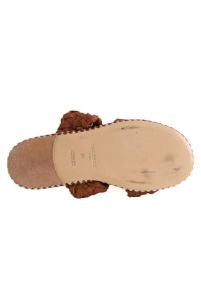 Sandales Sartore Marron en Cuir