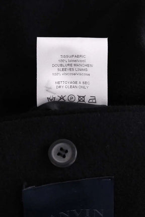 Veste Lanvin Noir en Laine