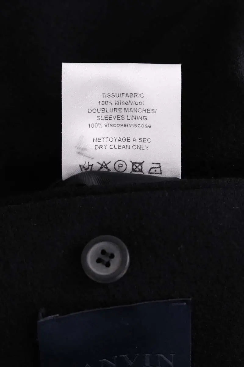 Veste Lanvin Noir en Laine