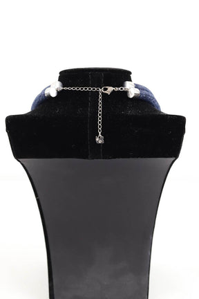 Collier Swarovski  Bleu