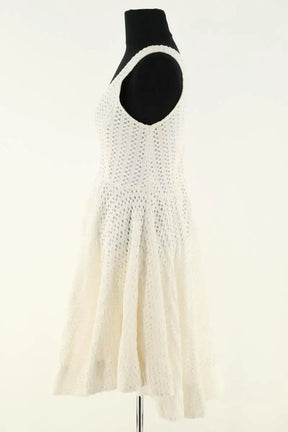 Robe Sandro Blanc en Synthétique