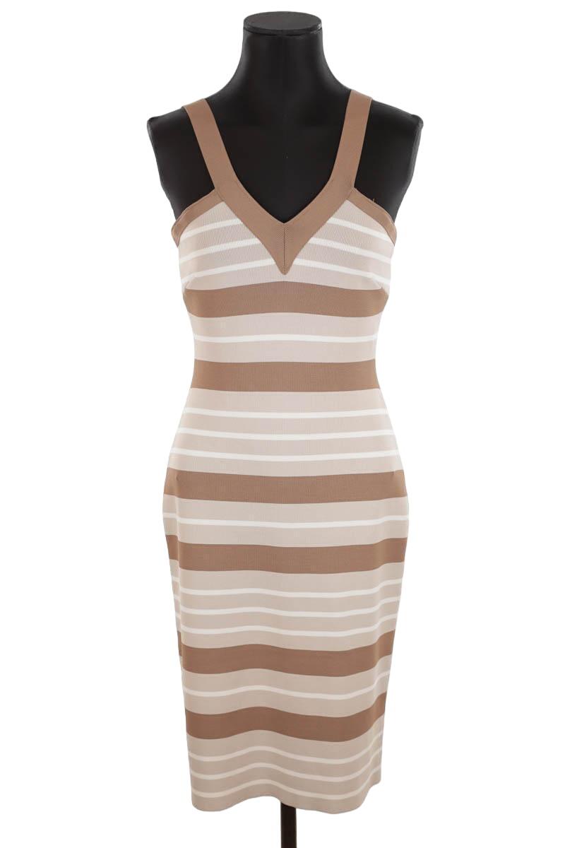 Mi-longueur Herve Leger  Beige