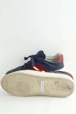 Baskets Bally Bleu en Cuir