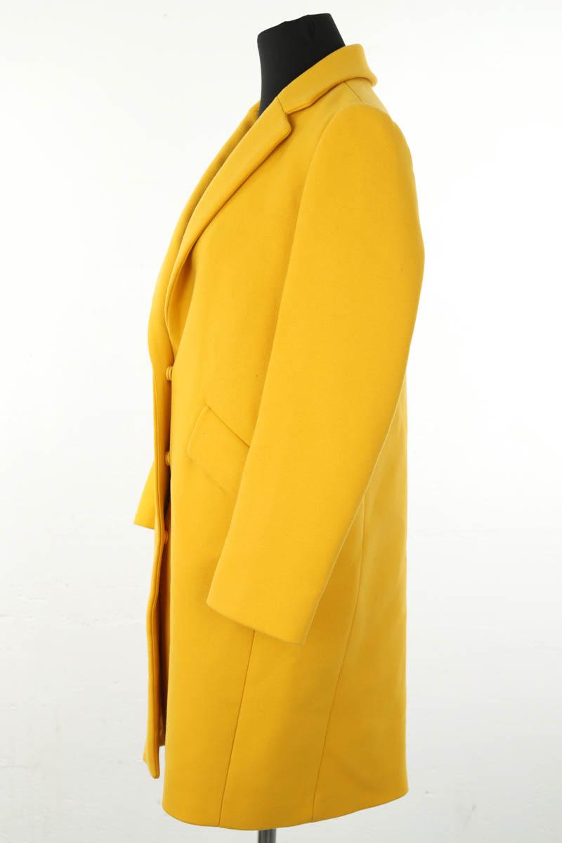 Manteau TARA JARMON Taille 42 - Noir - Mélange Laine - Neuf Sans étiquette - Coupe Sobre Et Chic