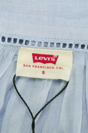 Top sans manche Levi's Bleu en Coton