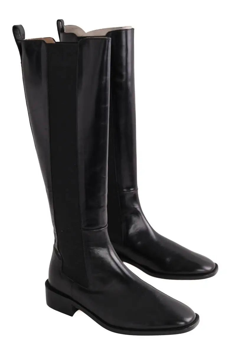 Bottes LK Bennett Zara Noir en Cuir