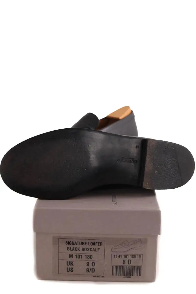 Mocassins JM Weston 180 Noir en Cuir