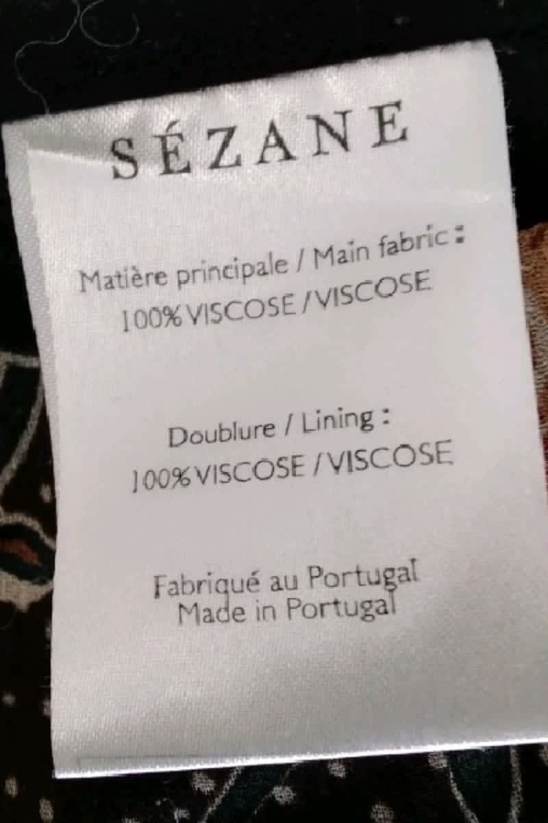 Mini jupe Sézane  Marron