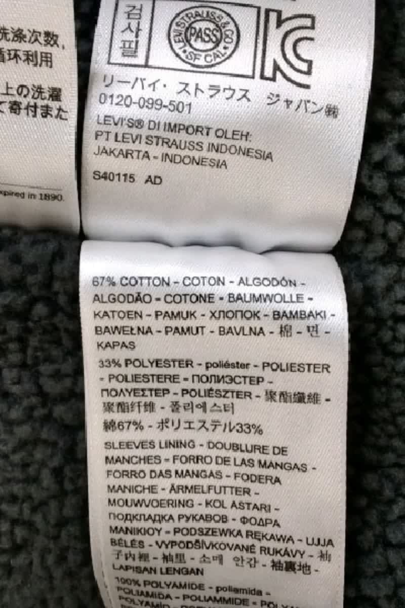 Veste Levi's  Noir