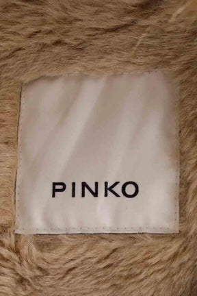 Manteau Pinko Kaki en Synthétique