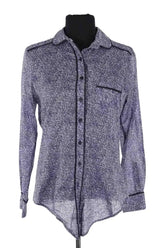 Chemise The Kooples Bleu en Synthétique, taille S - Seconde Main
