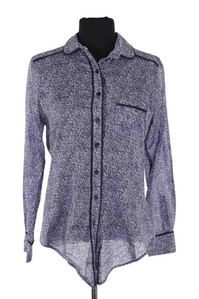 Chemise The Kooples Bleu en Synthétique, taille S - Seconde Main